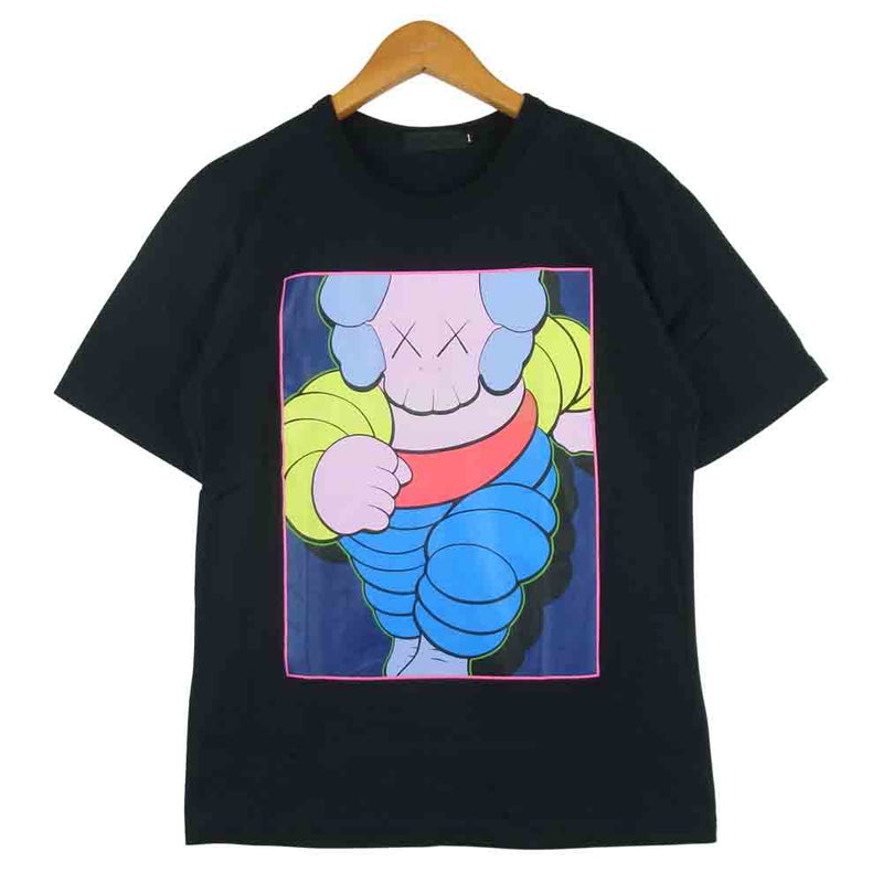 オリジナルフェイク KAWS カウズ michelin man ミシュランマン 半袖 Tシャツ ブラック系 1【中古】