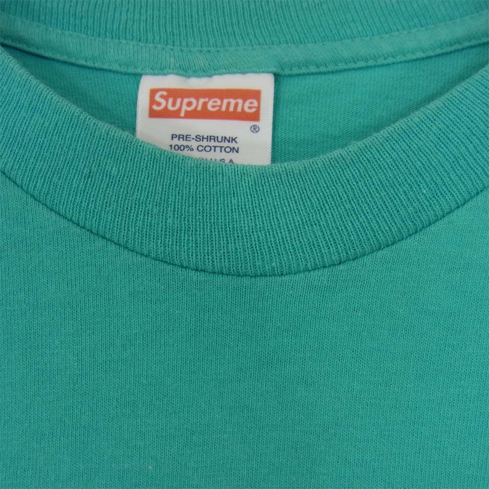 Supreme シュプリーム 08SS I Will Never Pledge Allegiance To Their Flag Prot プリント Tシャツ ブルー系 M【中古】