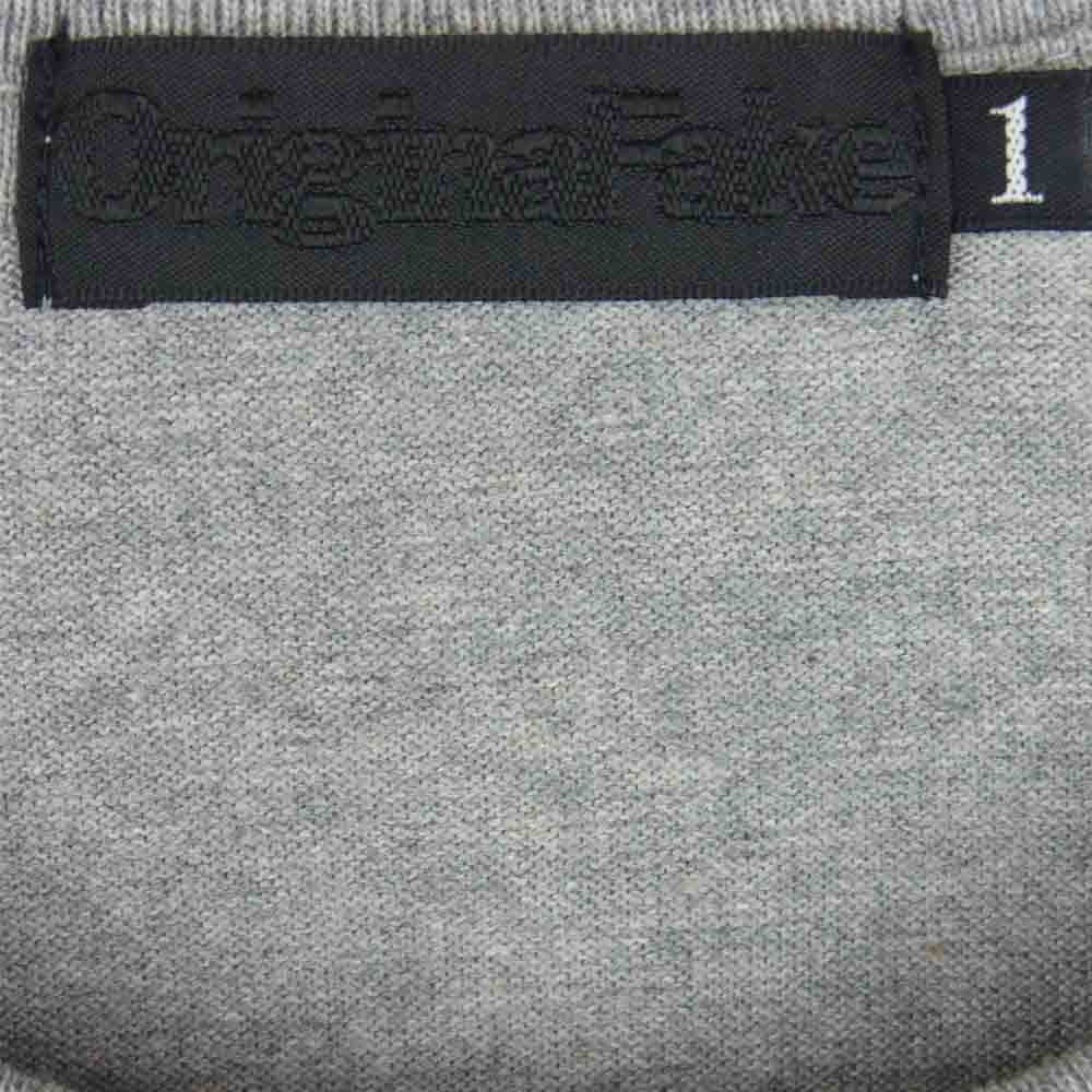 オリジナルフェイク kaws カウズ フォト 半袖 Tシャツ コットン 中国製 グレー系 1【中古】