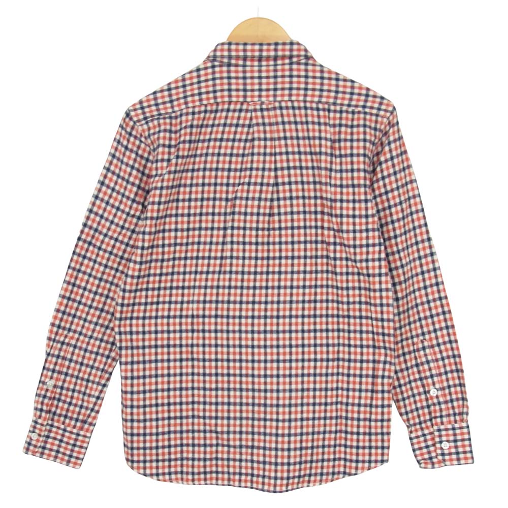 WTAPS ダブルタップス 15AW 152LTDT-SHM04 CHECK L/S 01 チェック 長袖 シャツ レッド系 S【中古】