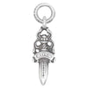 CHROME HEARTS クロムハーツ（原本無） DAGGER CHARM #5 ダガー チャーム トップ シルバー系【中古】