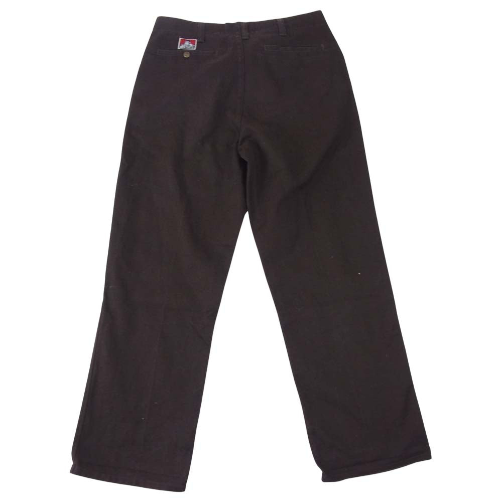 BEN DAVIS ベンデイビス ワーク チノ パンツ ブラウン系 34【中古】