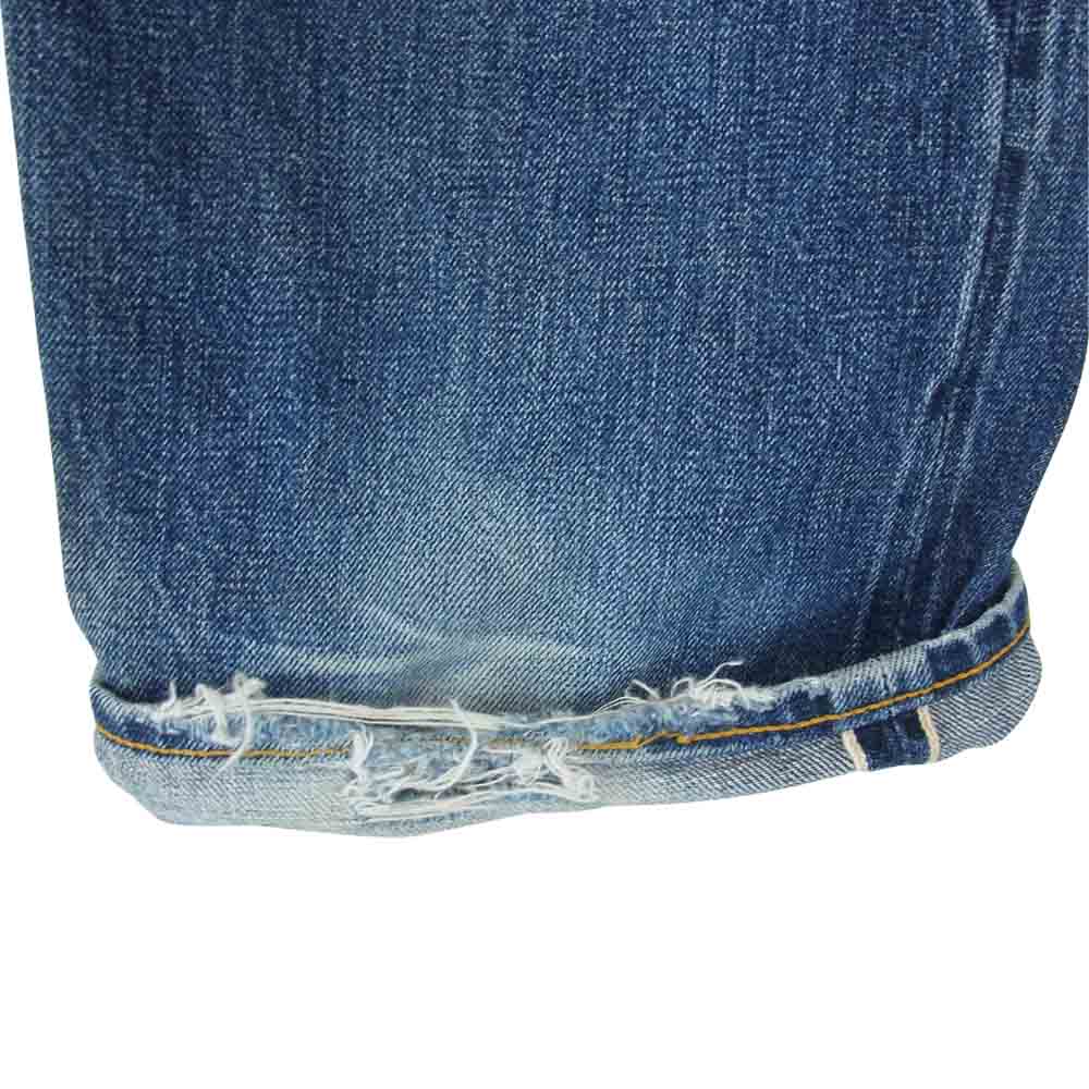 Denime ドゥニーム 681 ダメージ デニム パンツ インディゴブルー系 34【中古】