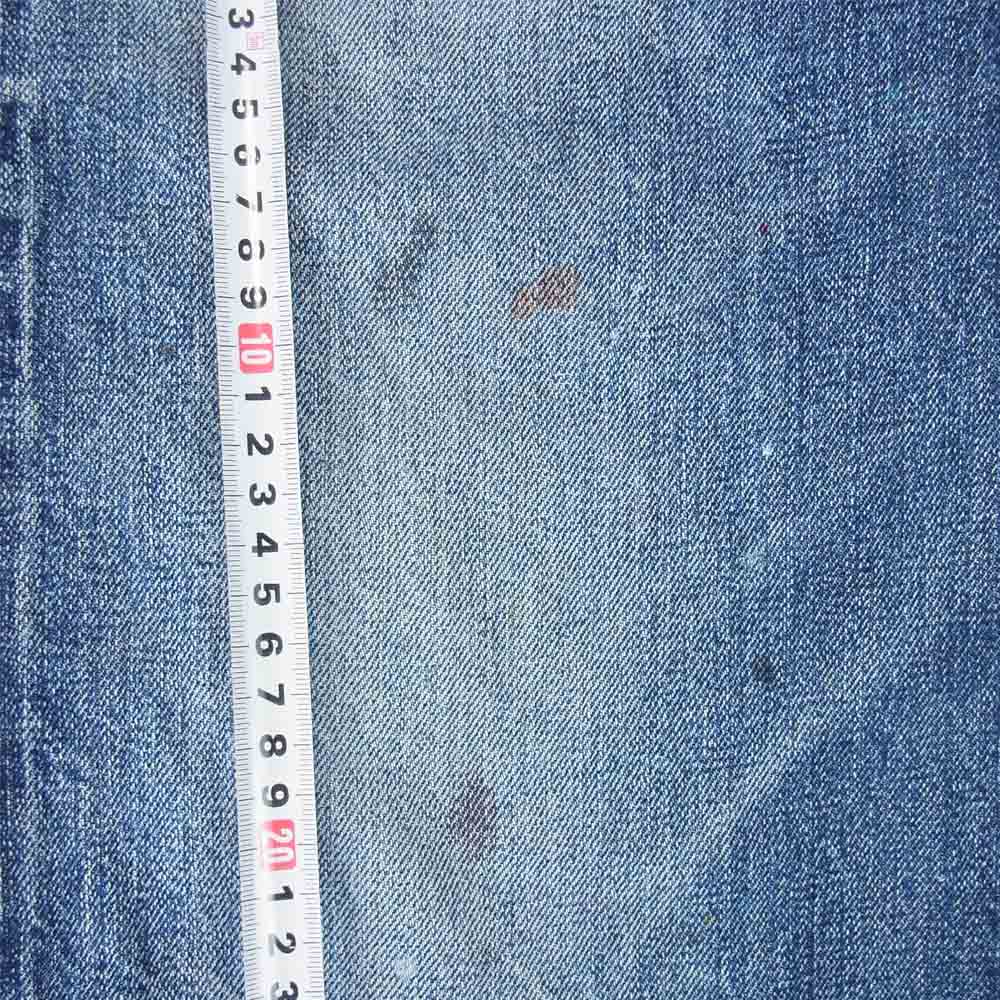 Denime ドゥニーム 681 ダメージ デニム パンツ インディゴブルー系 34【中古】