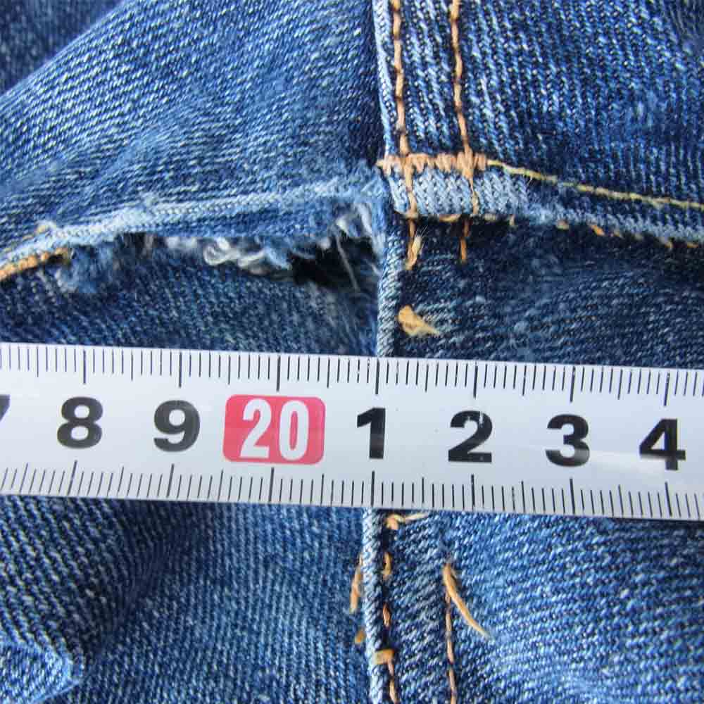 Denime ドゥニーム 681 ダメージ デニム パンツ インディゴブルー系 34【中古】