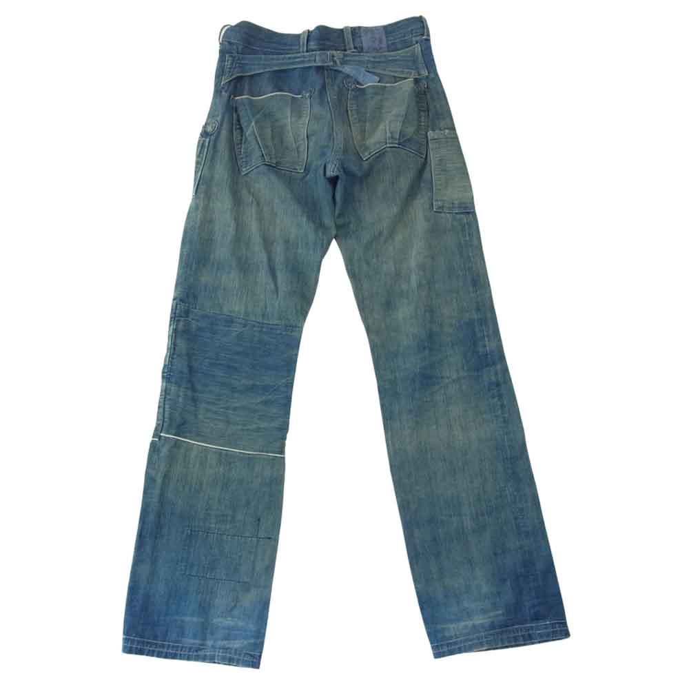 ミスターフリーダム シンチバック デニム パンツ インディゴブルー系 32【中古】