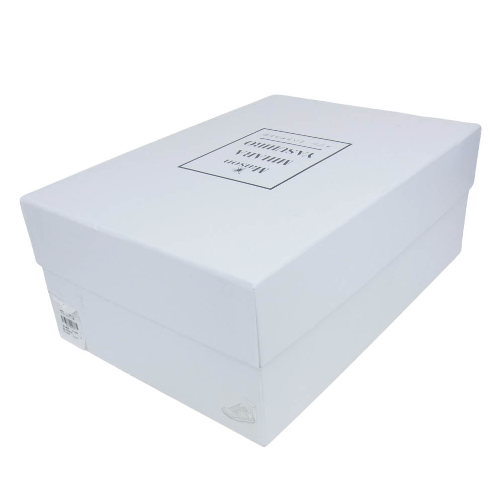 メゾンミハラヤスヒロ 21AW A07FW702 WAYNE LOW ローカット レザー スニーカー black 42【新古品】【未使用】【中古】