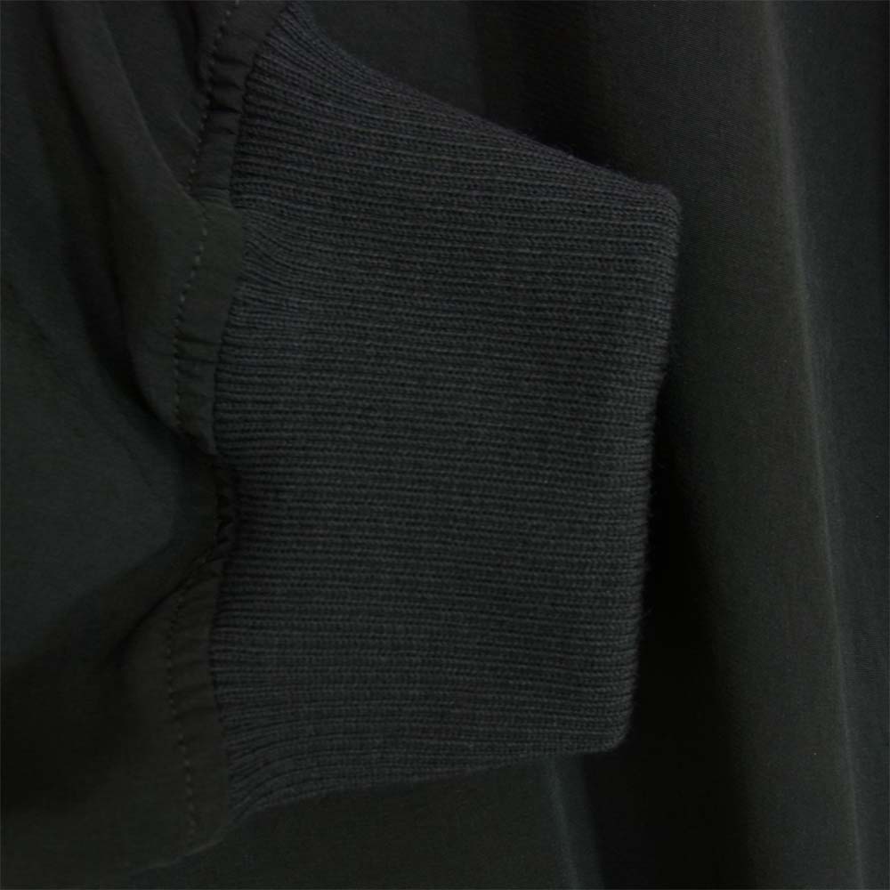 Yohji Yamamoto ヨウジヤマモト GroundY 21AW GM-C07-500-2 T/A Vintage Decyne Dolman Sleeve Rib Coat ヴィンテージデシンドルマン スリーブ リブ コート ブラック系 3【新古品】【未使用】【中古】