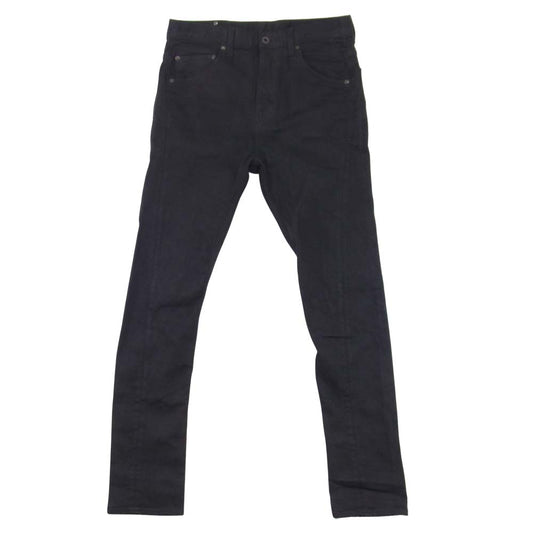 ISAMUKATAYAMA BACKLASH イサムカタヤマバックラッシュ 1356-06 コットンストレッチ セミサルエルパンツ ブラック系 S【中古】