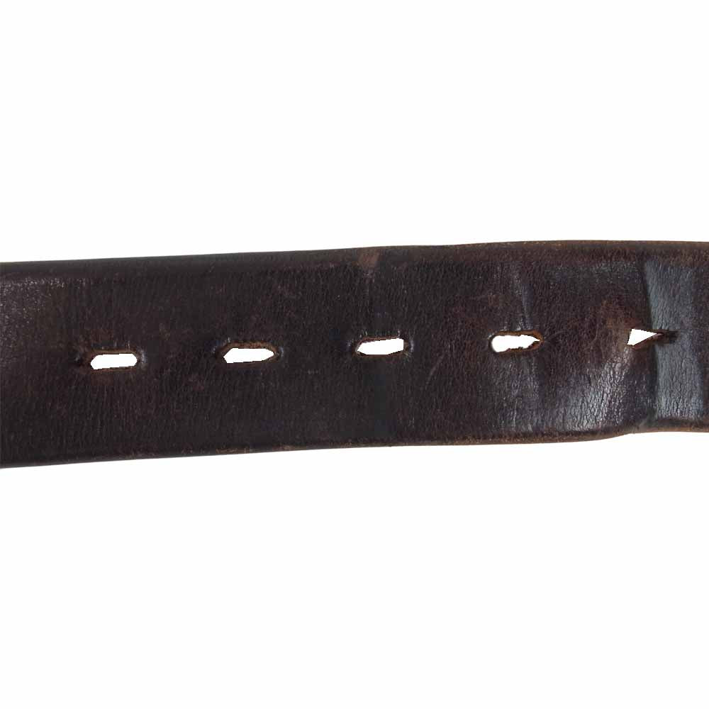 HTC エイチティーシー FLOWER BELT フラワー スタッズ ブラウン系 34【中古】
