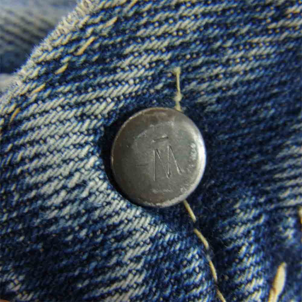 Levi's リーバイス ヴィンテージ オリジナル 501 XX  刻印W インディゴブルー系 サイズ表記無【中古】