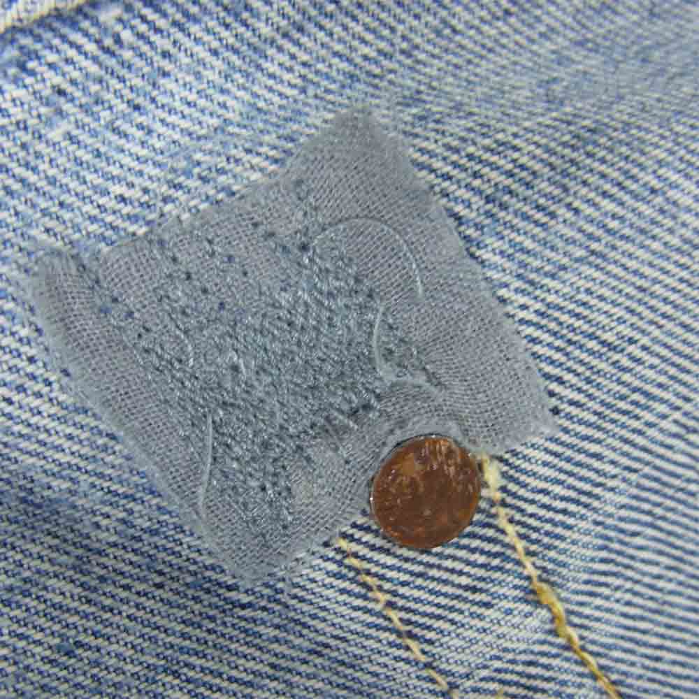 Levi's リーバイス ヴィンテージ オリジナル 501 XX  刻印W インディゴブルー系 サイズ表記無【中古】