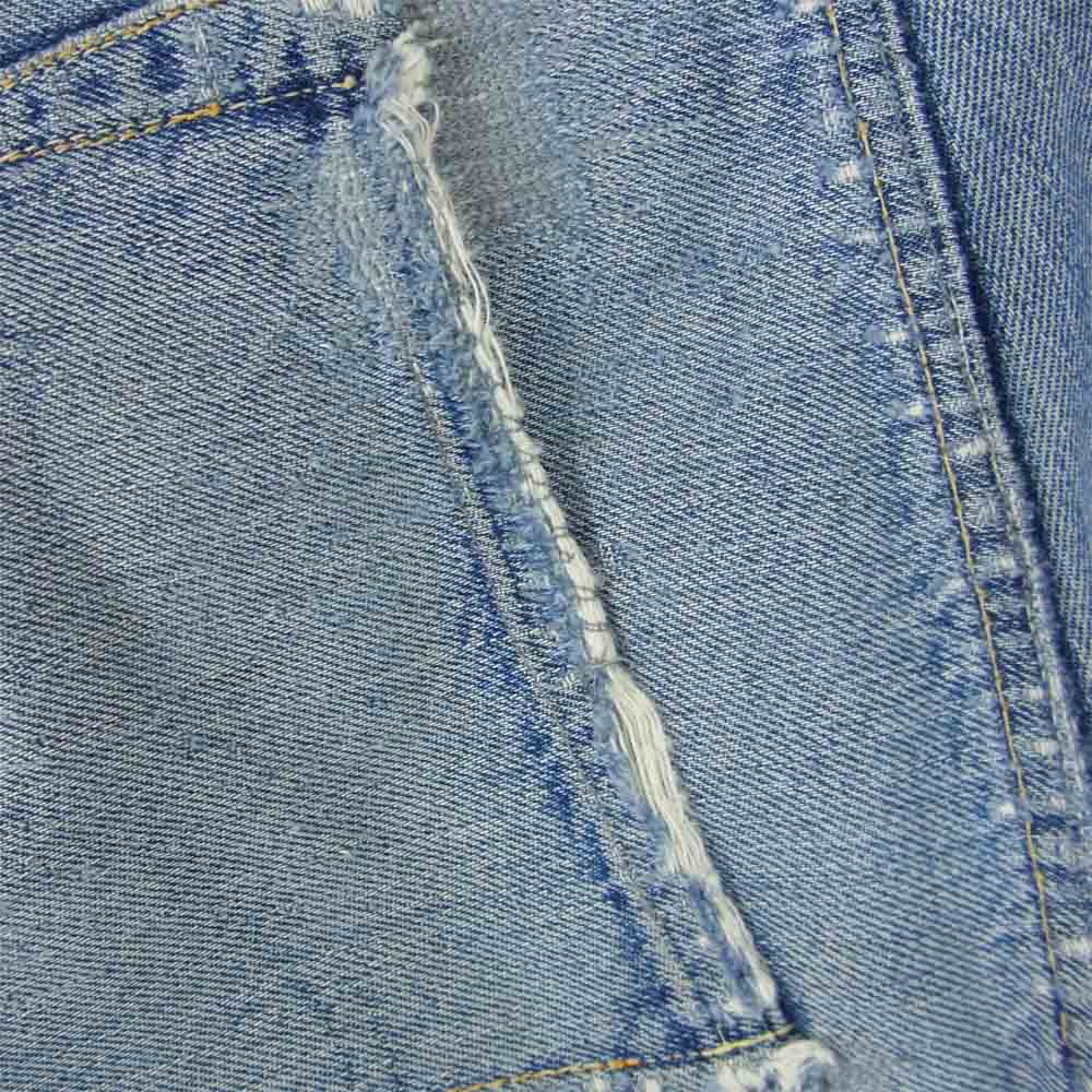 Levi's リーバイス ヴィンテージ オリジナル 501 XX  刻印W インディゴブルー系 サイズ表記無【中古】