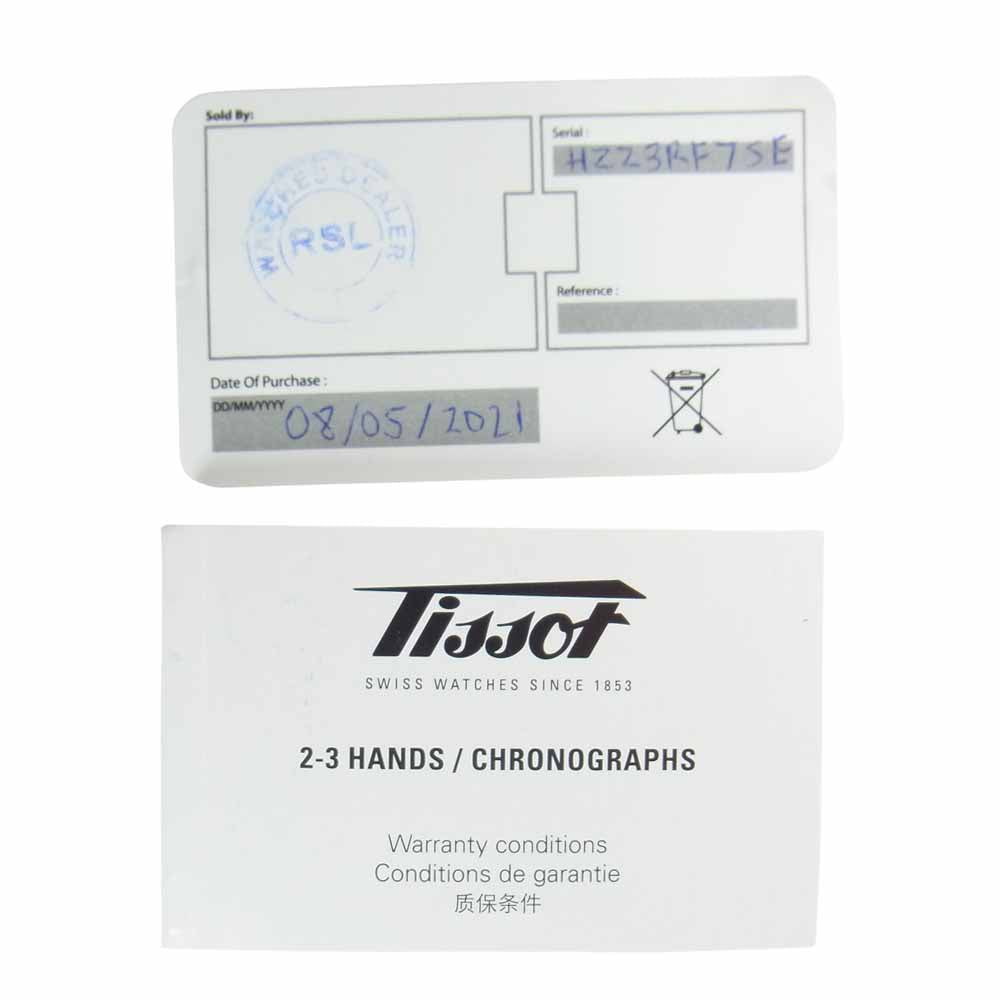 TISSOT ティソ T108408A バラード パワーマティック 80 フルーテッドベゼル 自動巻 腕時計 シルバー系【美品】【中古】