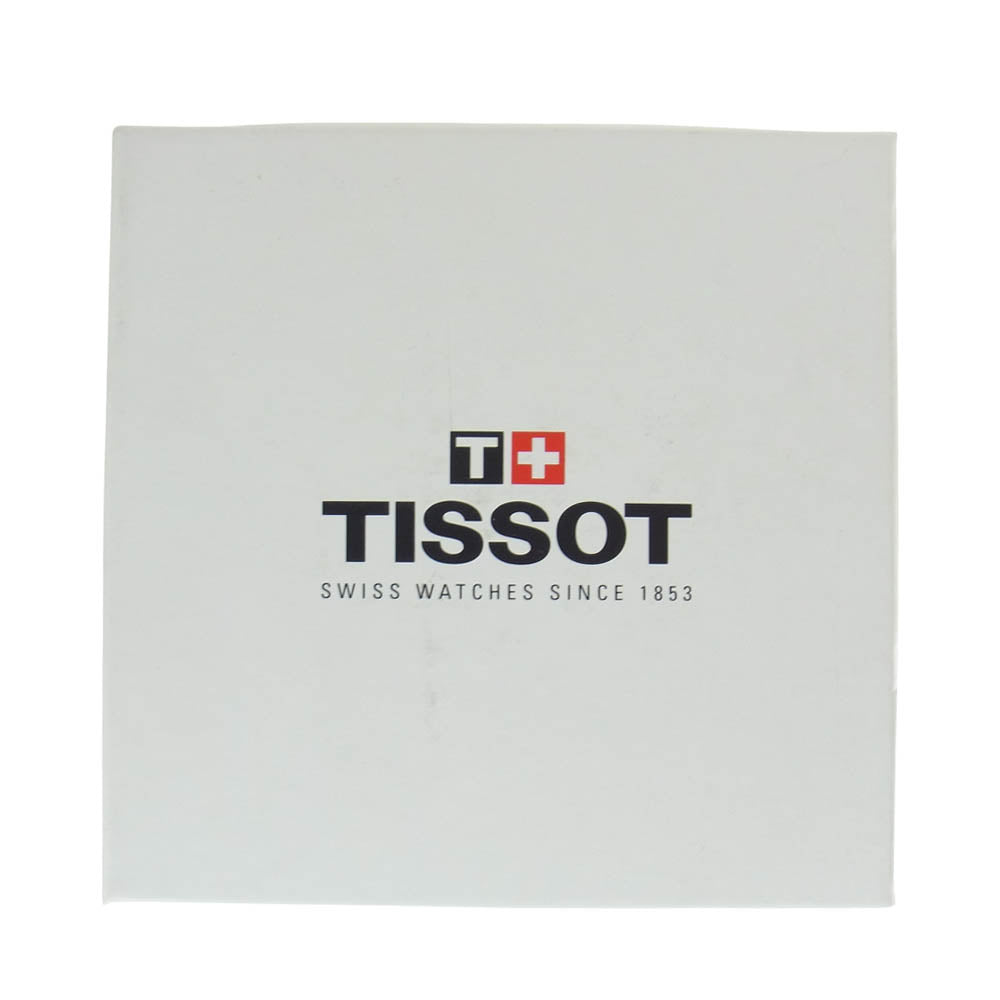 TISSOT ティソ T108408A バラード パワーマティック 80 フルーテッドベゼル 自動巻 腕時計 シルバー系【美品】【中古】