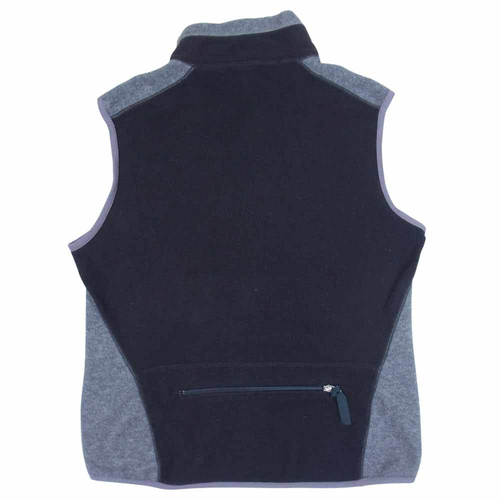 patagonia パタゴニア 99AW 90s USA製 フライヤー フリース べスト チャコール系 M【中古】