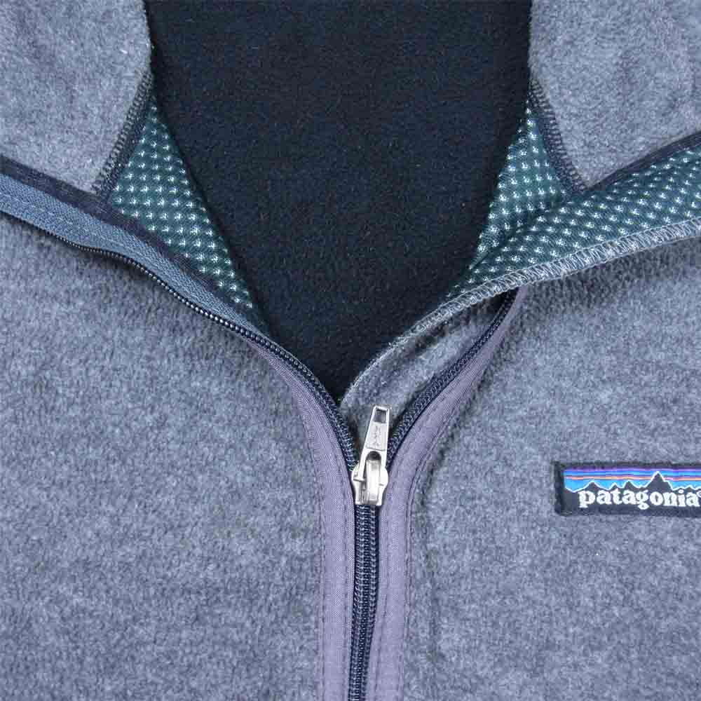 patagonia パタゴニア 99AW 90s USA製 フライヤー フリース べスト チャコール系 M【中古】