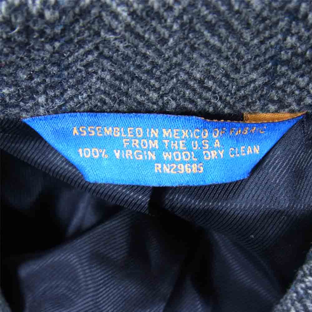 PENDLETON ペンドルトン ツイード テーラード ジャケット ツイードジャケット チャコール系 42【中古】