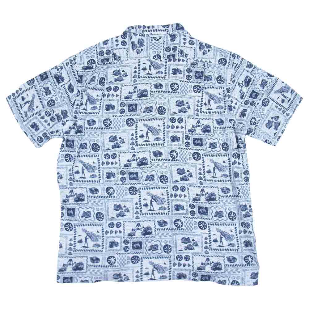 patagonia パタゴニア PATALOHA パタロハ リミテッドエディション オピヒマン アロハ シャツ ネイビー系 L【美品】【中古】