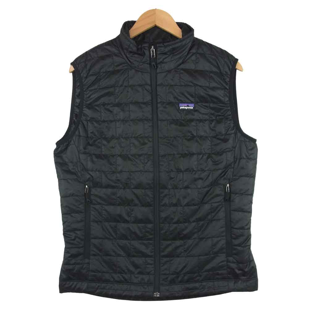 patagonia パタゴニア 13AW 84241FA13 NANO PUFF VEST ナノ パフ 中綿 ベスト ブラック系 M【中古】