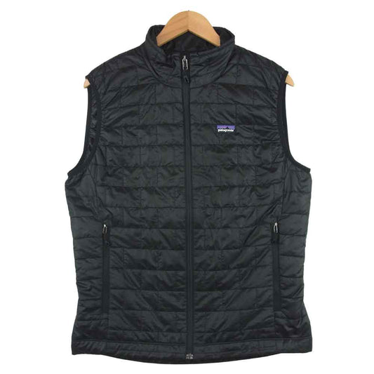 patagonia パタゴニア 13AW 84241FA13 NANO PUFF VEST ナノ パフ 中綿 ベスト ブラック系 M【中古】