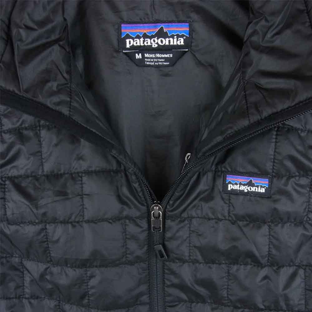 patagonia パタゴニア 13AW 84241FA13 NANO PUFF VEST ナノ パフ 中綿 ベスト ブラック系 M【中古】
