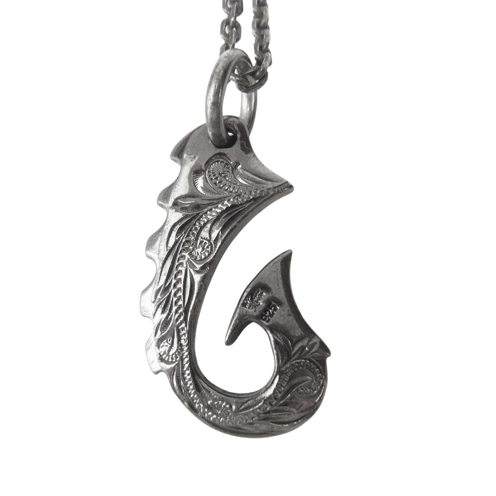 ロノ フィッシュフック ネックレス シルバー系【中古】