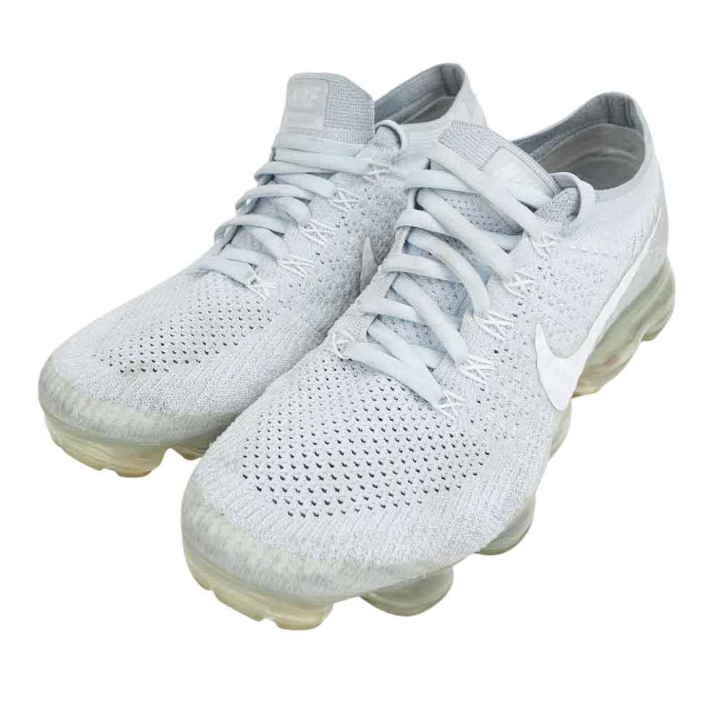 NIKE ナイキ 849558-004 AIR VAPORMAX FLYKNIT エア ヴェイパーマックス フライニット スニーカー グレー系 25㎝【中古】