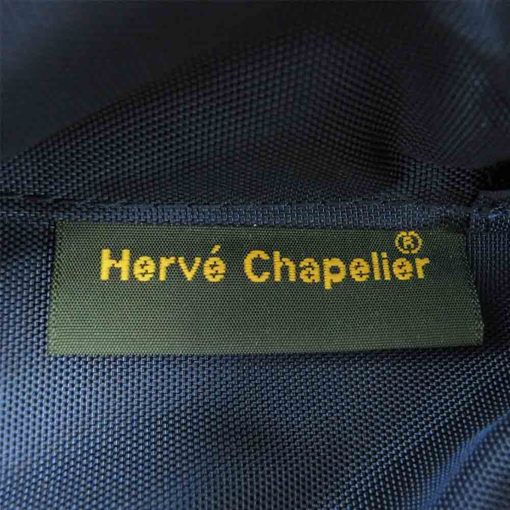Herve Chapelier エルベ・シャプリエ 978N-001 ナイロンデイパックML バックパック ネイビー系【中古】
