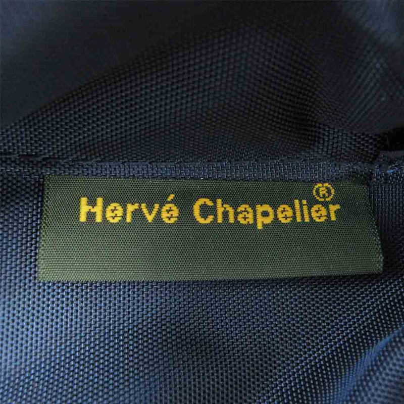 Herve Chapelier エルベ・シャプリエ 978N-001 ナイロンデイパックML バックパック ネイビー系【中古】