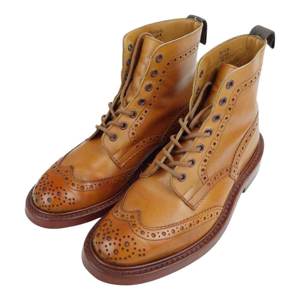 Tricker's トリッカーズ M2508 MALTON モールトン エイコン レザー カントリーブーツ UK6.5【中古】