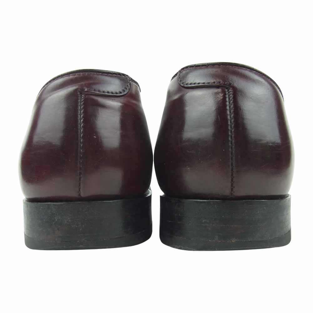 ALDEN オールデン 5432 UNITED ARROWS別注 Vチップ コードバン レザー シューズ モディファイドラスト バーガンディ ブラウン系 6.5D【中古】