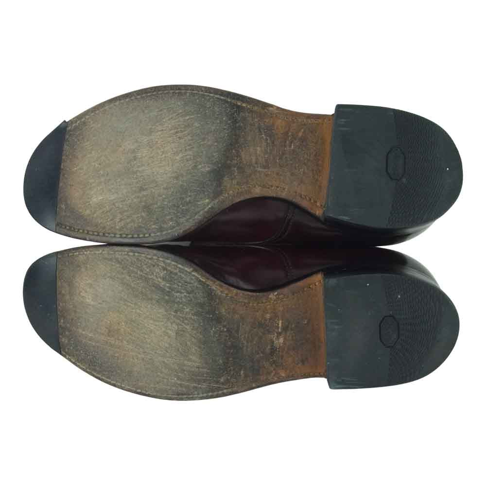 ALDEN オールデン 5432 UNITED ARROWS別注 Vチップ コードバン レザー シューズ モディファイドラスト バーガンディ ブラウン系 6.5D【中古】