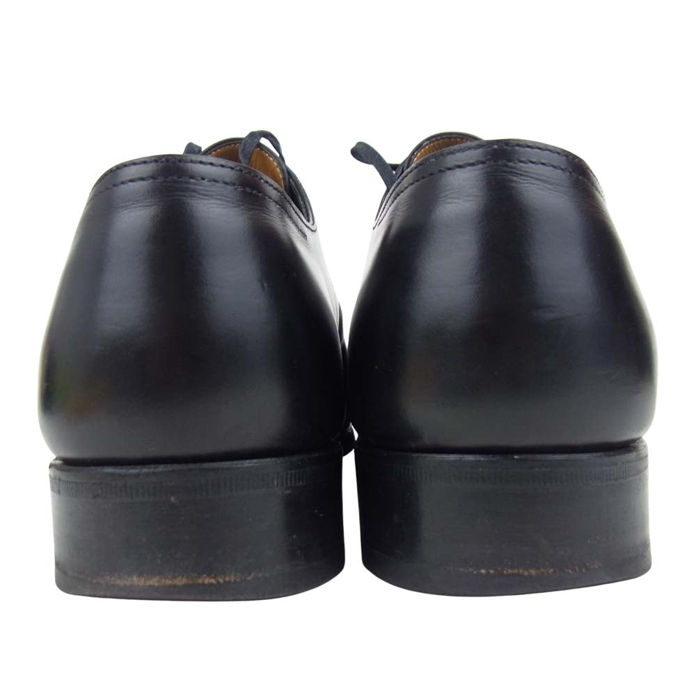 John Lobb ジョンロブ 121507 PHILIP II フィリップ 2 ブラックオックスフォードカーフレザー パンチドキャップトゥ シューズ ブラック系 5.5【中古】