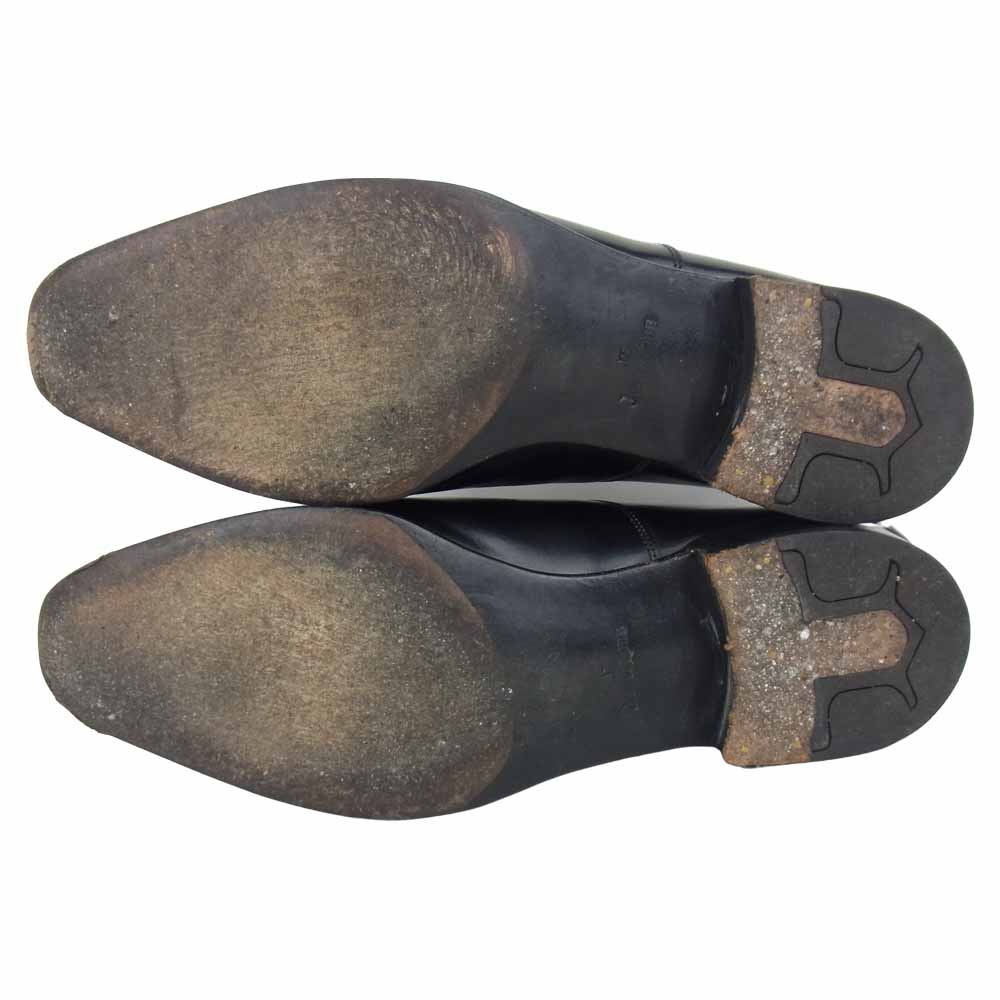 John Lobb ジョンロブ 121507 PHILIP II フィリップ 2 ブラックオックスフォードカーフレザー パンチドキャップトゥ シューズ ブラック系 5.5【中古】