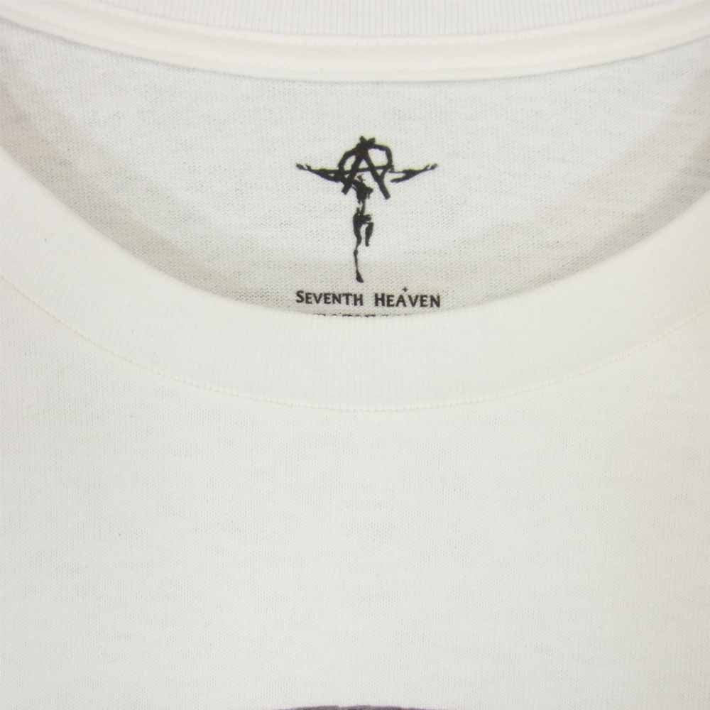 READY MADE レディメイド × SEVENTH HEAVEN TEE セブンス ヘブン WHITE ホワイト系 XXL【中古】