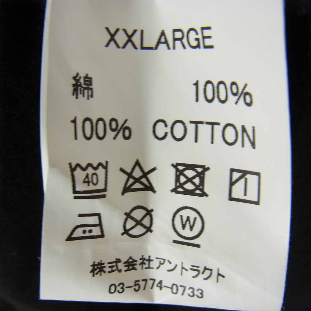 READY MADE レディメイド × SEVENTH HEAVEN TEE セブンス ヘブン BLACK ブラック系 XXL【中古】