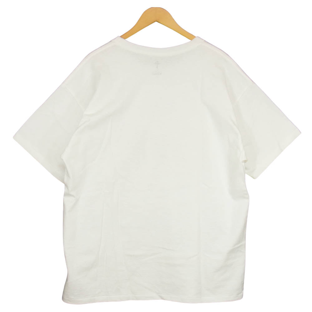 READY MADE レディメイド × SEVENTH HEAVEN TEE セブンス ヘブン WHITE ホワイト系 XXL【中古】