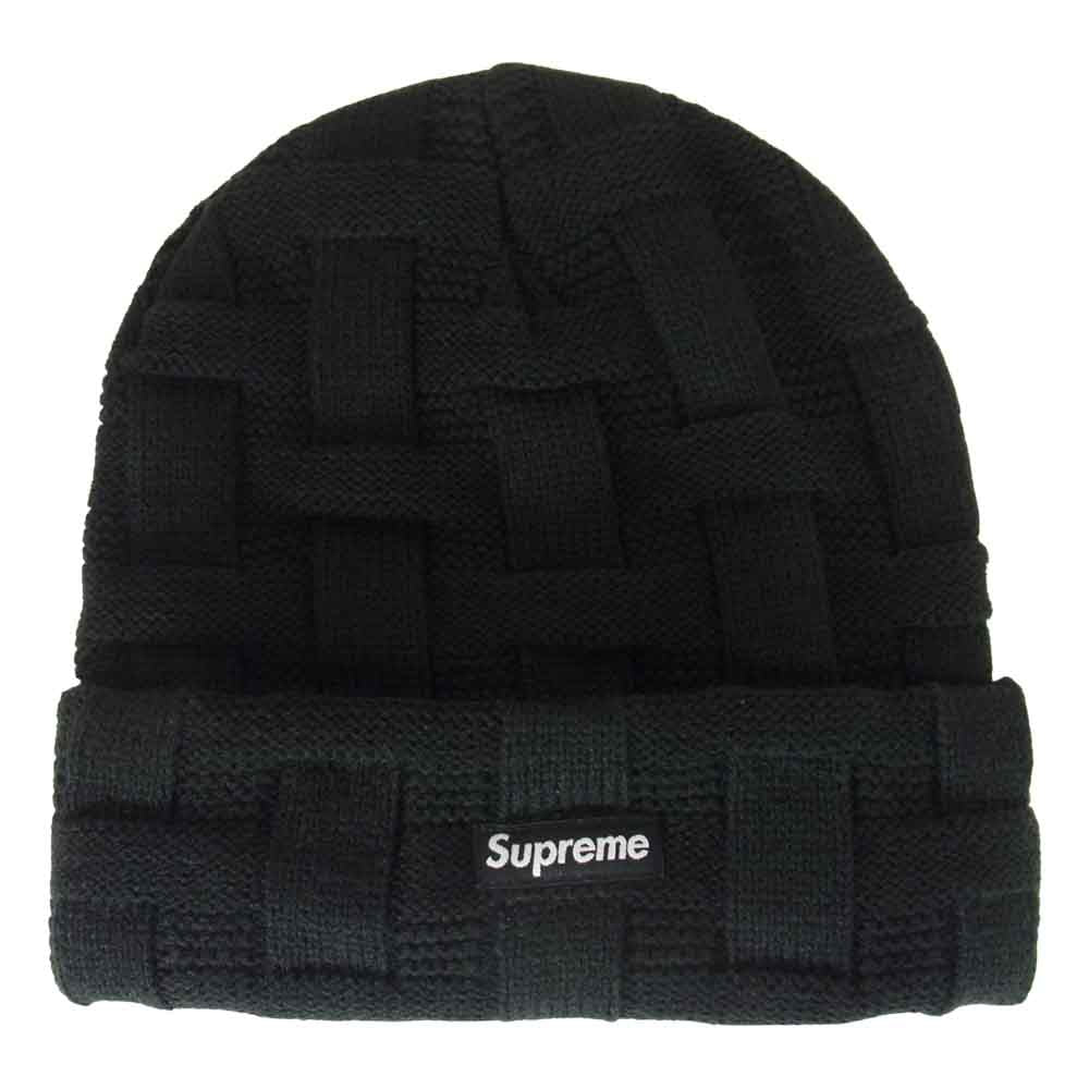 Supreme シュプリーム 19AW Basket Weave Beanie バスケット ウェーブ ビーニー ブラック系【新古品】【未使用】【中古】