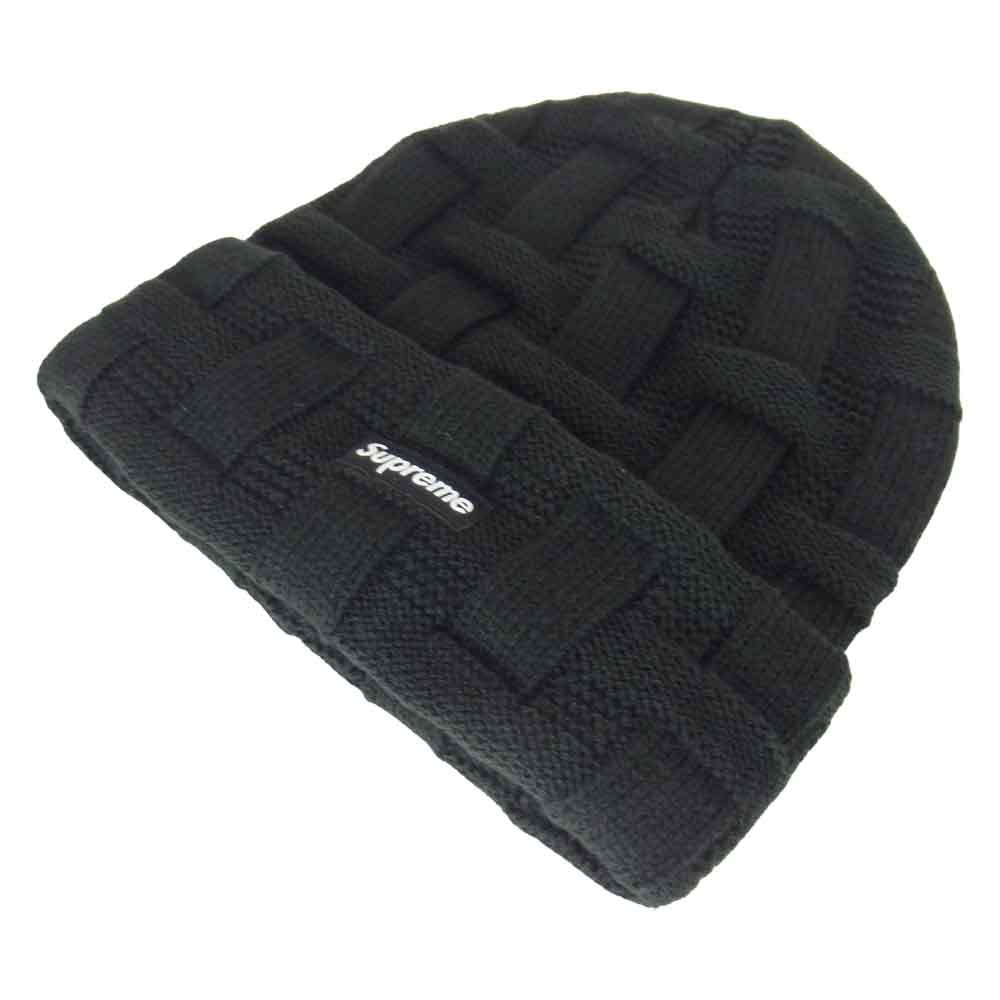 Supreme シュプリーム 19AW Basket Weave Beanie バスケット ウェーブ ビーニー ブラック系【新古品】【未使用】【中古】