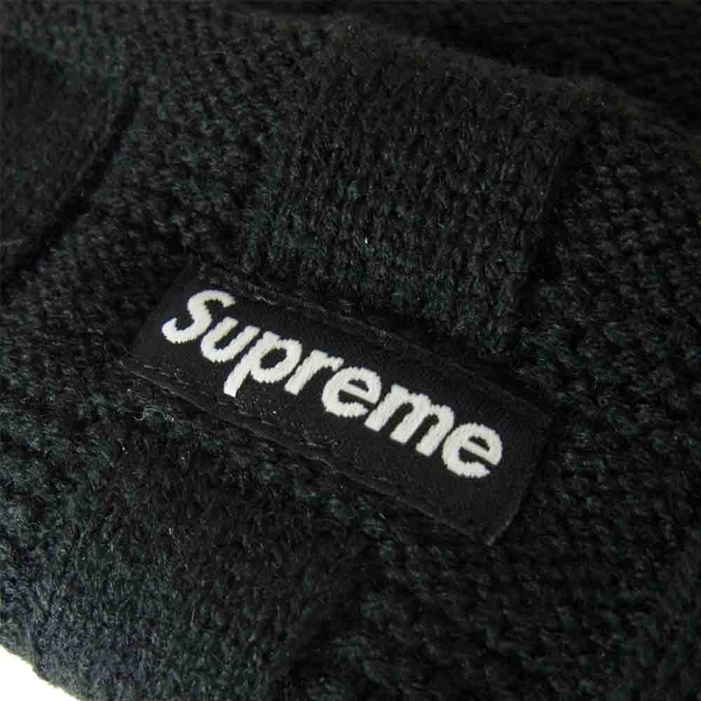 Supreme シュプリーム 19AW Basket Weave Beanie バスケット ウェーブ ビーニー ブラック系【新古品】【未使用】【中古】