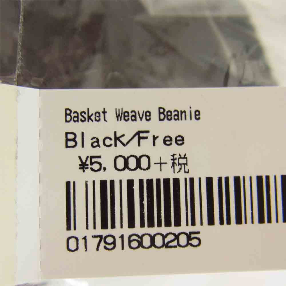 Supreme シュプリーム 19AW Basket Weave Beanie バスケット ウェーブ ビーニー ブラック系【新古品】【未使用】【中古】