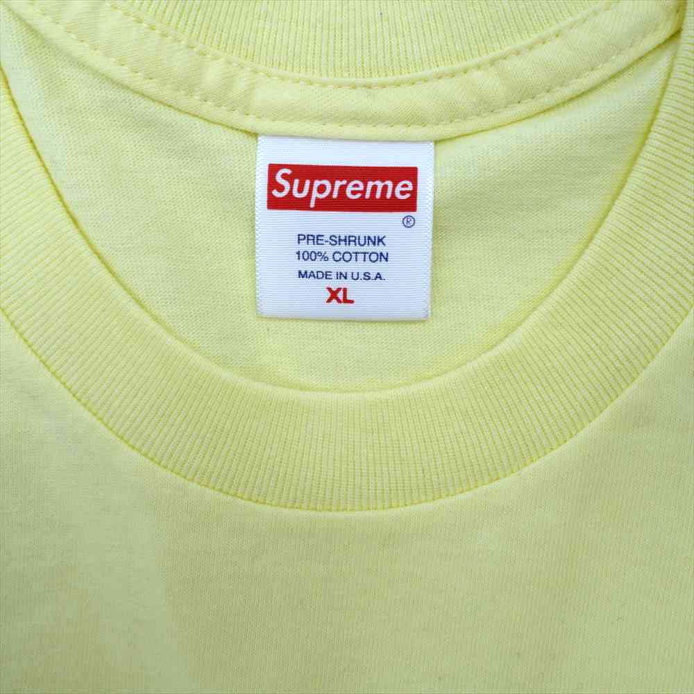 Supreme シュプリーム 20SS morph tee モーフ イエロー系 XL【新古品】【未使用】【中古】