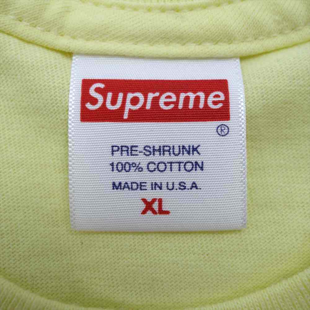 Supreme シュプリーム 20SS morph tee モーフ イエロー系 XL【新古品】【未使用】【中古】