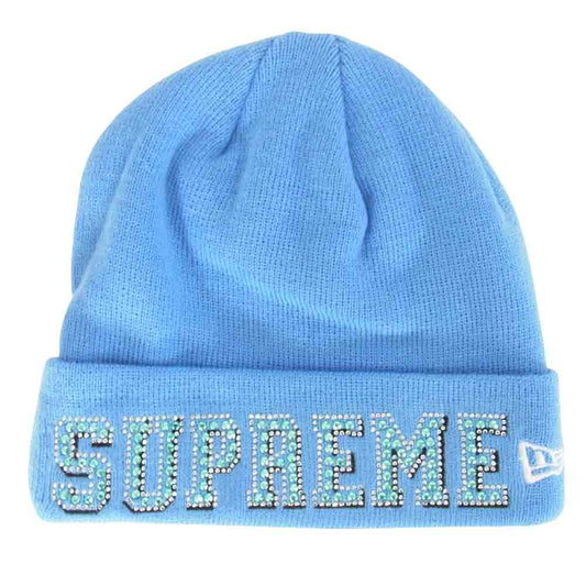 Supreme シュプリーム 20SS new era gems beanie ニューエラ ビーニー ライトブルー系【新古品】【未使用】【中古】