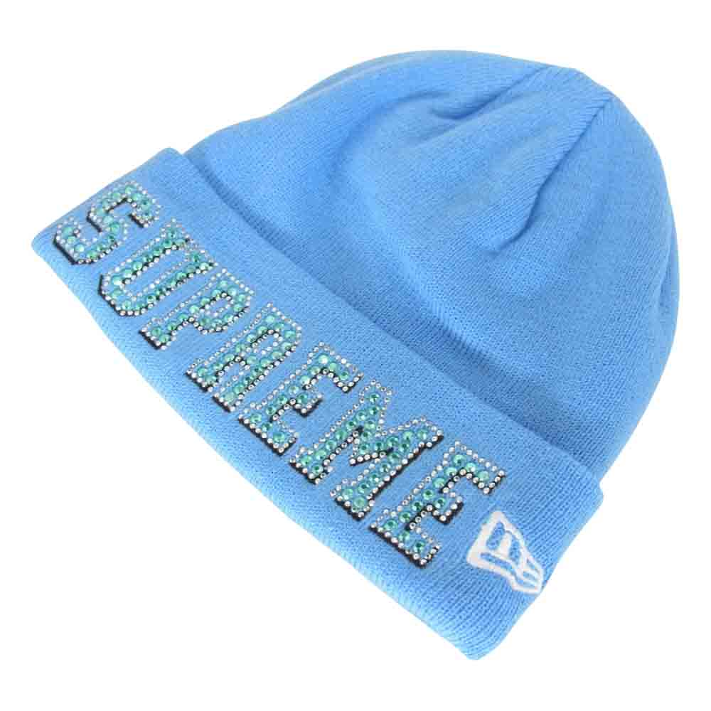 Supreme シュプリーム 20SS new era gems beanie ニューエラ ビーニー ライトブルー系【新古品】【未使用】【中古】