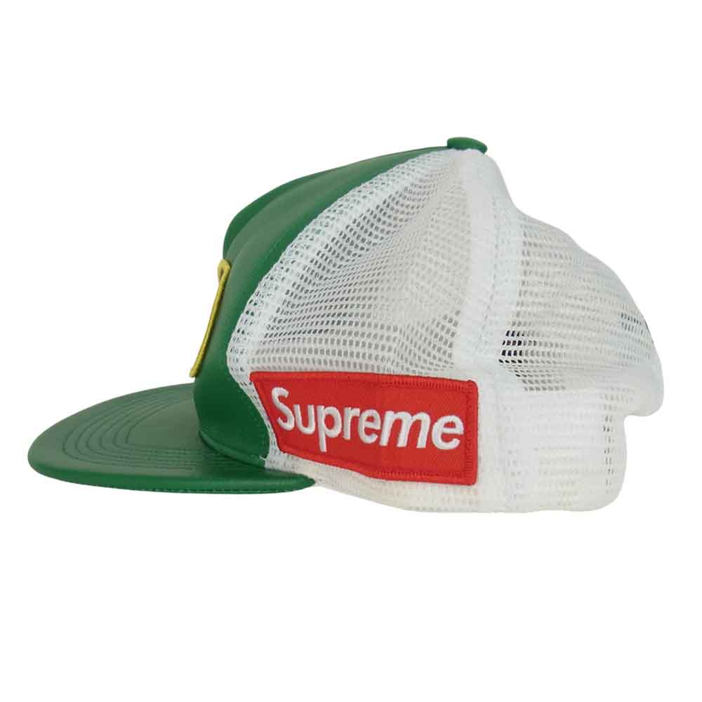 Supreme シュプリーム 20SS Vanson Leathers Mesh Back 5-Panel バンソン メッシュ キャップ グリーン系 F【新古品】【未使用】【中古】