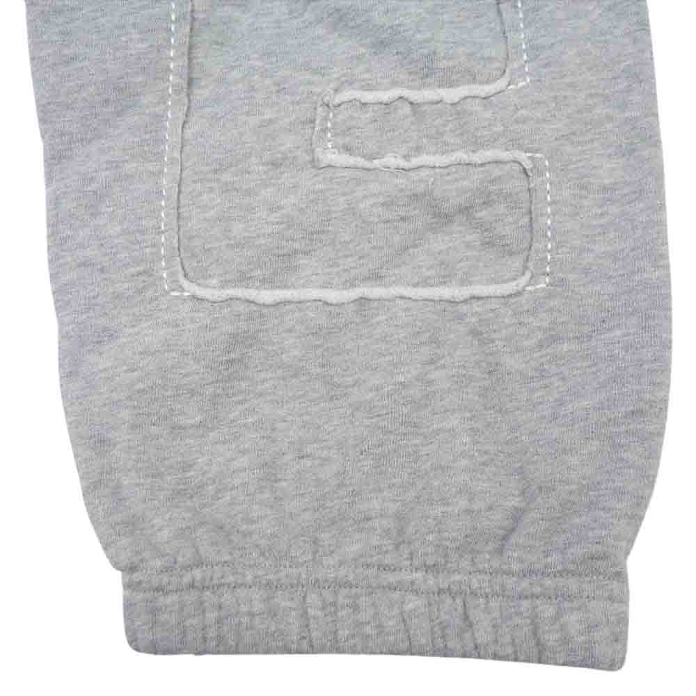 Supreme シュプリーム 20SS Cutout Letters Sweatpants カット アウト レターズ スウェット グレー系 L【中古】