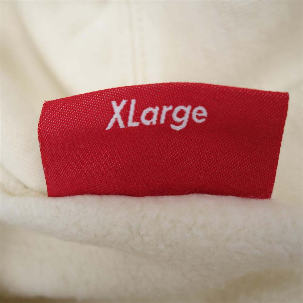 Supreme シュプリーム 20AW Big Stitch Hooded Sweatshirt ビッグステッチ プルオーバー スウェット ホワイト系 XL【新古品】【未使用】【中古】
