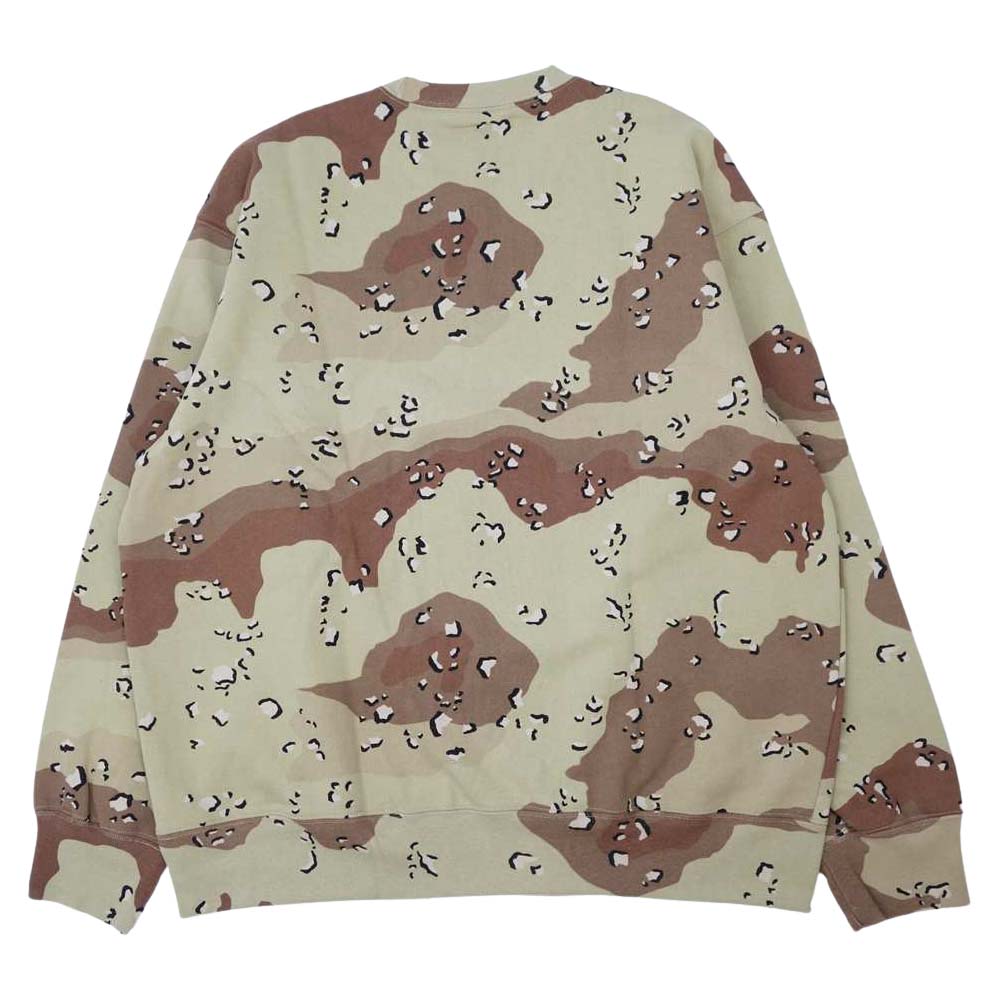 Supreme シュプリーム 20AW Futura Logo Crewneck Chocolate Chip Camo フューチュラ ロゴ クルーネック XL【新古品】【未使用】【中古】